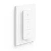 Philips Dimmer Switch (najnovší model), stmievač a vypínač, IEEE 802.15.4, IP20, externý, tlačidlá, biela