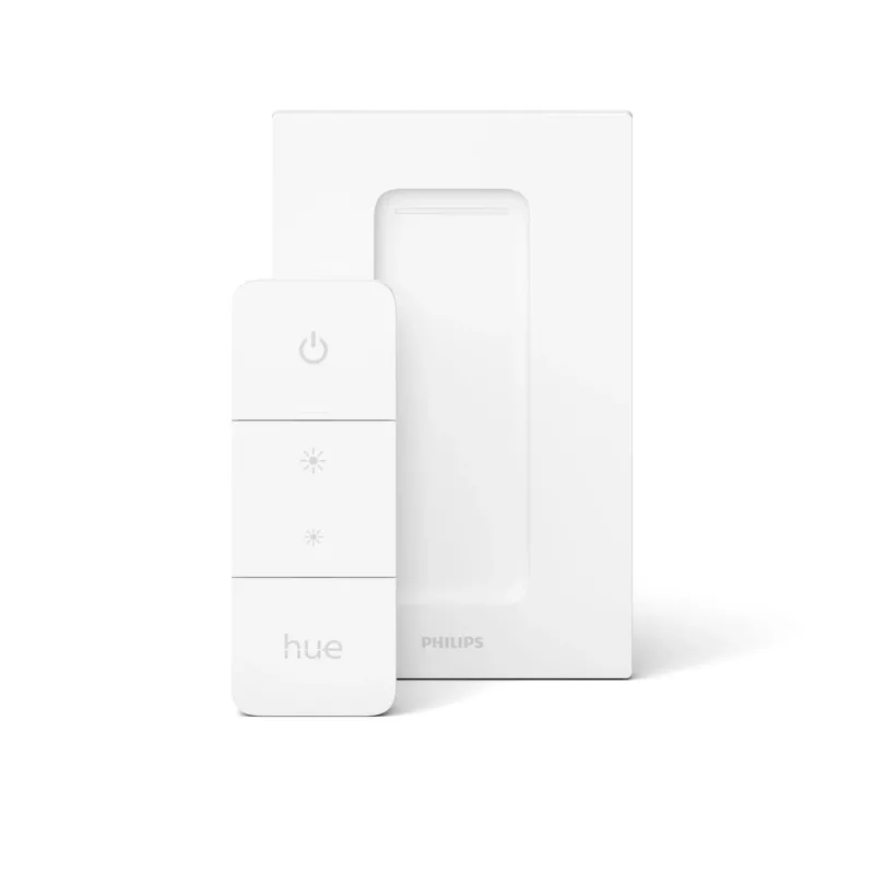 Philips Dimmer Switch (najnovší model), stmievač a vypínač, IEEE 802.15.4, IP20, externý, tlačidlá, biela