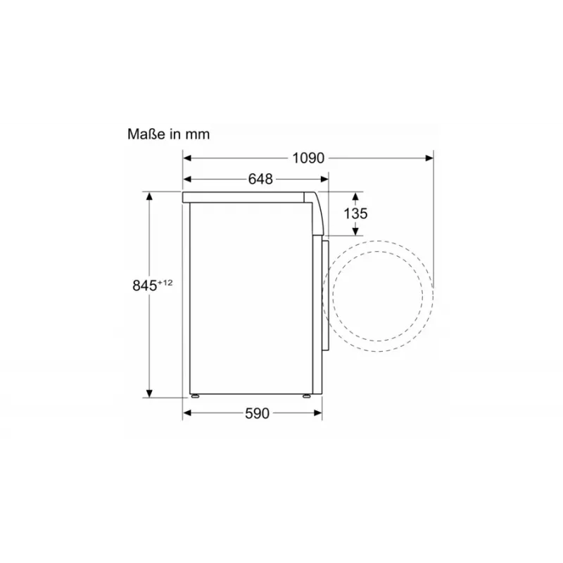 Bosch Serie 8 WGB244A40 práčka s predným plnením, 9 kg, 1400 ot./min, i-Dos, biela/čierna