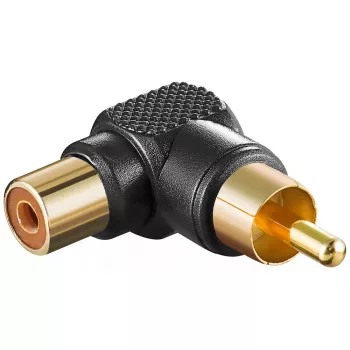 RCA adaptér 90° Goobay 11685
