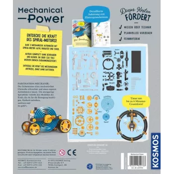 Kosmos Mechanical Power, robot, technika, 8 rokov, viacfarebný