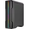 Aerocool Splinter Duo-G-BK-v1 ATX Mid Tower skriňa, tvrdené sklo, čierna