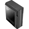 Aerocool Splinter Duo-G-BK-v1 ATX Mid Tower skriňa, tvrdené sklo, čierna