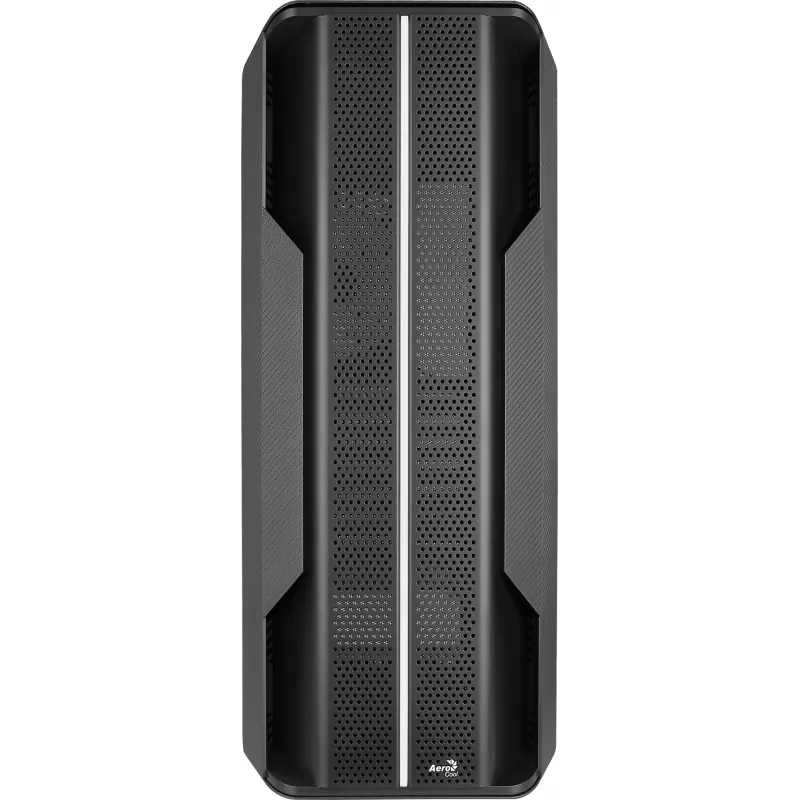Aerocool Splinter Duo-G-BK-v1 ATX Mid Tower skriňa, tvrdené sklo, čierna