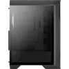 Aerocool Splinter Duo-G-BK-v1 ATX Mid Tower skriňa, tvrdené sklo, čierna