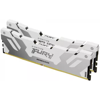 Kingston Technology FURY 32GB 8000MT/s DDR5 CL38 DIMM (sada 2) Renegade White XMP