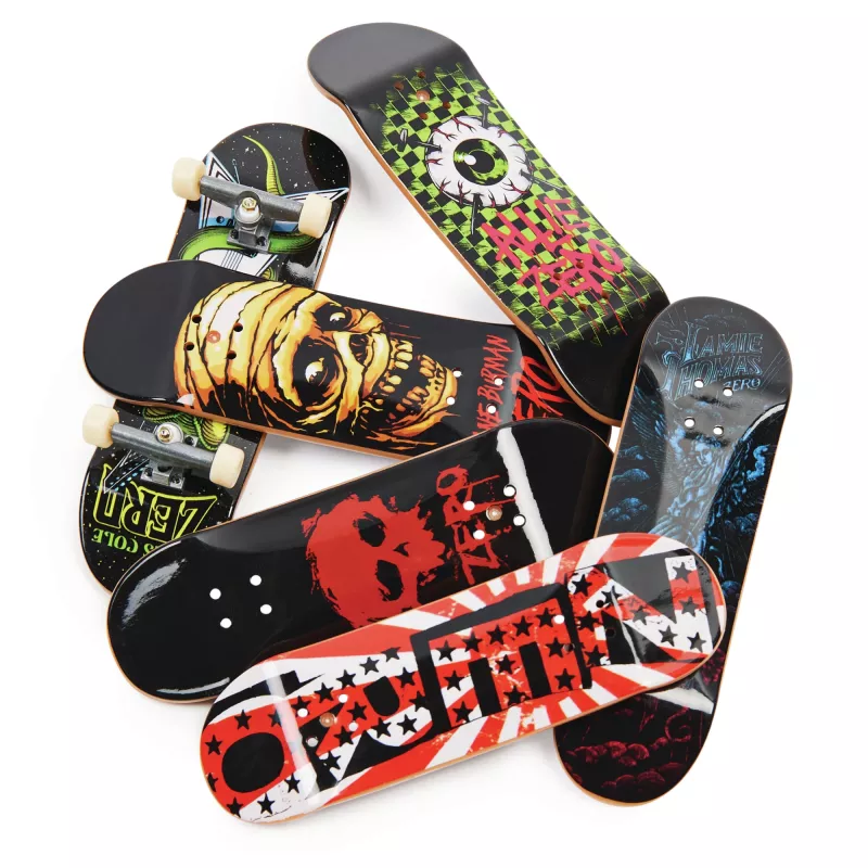 Tech Deck, Sk8shop Fingerboard Bonus Pack, zberateľské a prispôsobiteľné mini skateboardy (štýly sa môžu líšiť)