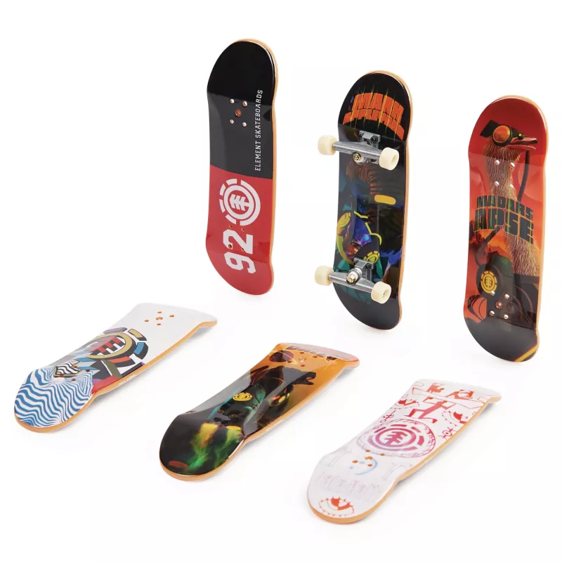 Tech Deck, Sk8shop Fingerboard Bonus Pack, zberateľské a prispôsobiteľné mini skateboardy (štýly sa môžu líšiť)
