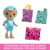 Módna bábika MATTEL Barbie Cutie Reveal bábika viacfarebná 139 mm
