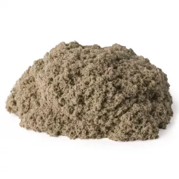 Kinetic Sand, 2 lb hnedý hrací piesok, tvárlivá senzorická hračka pre deti, opakovane uzatvárateľné vrecko (balenie sa môže líšiť), pre deti od 3 rokov