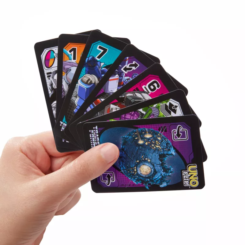 Games UNO Flip Transformers kartová hra pre deti a rodinný večer