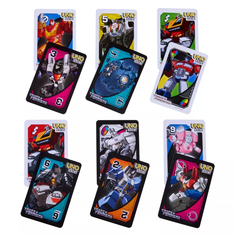 Games UNO Flip Transformers kartová hra pre deti a rodinný večer