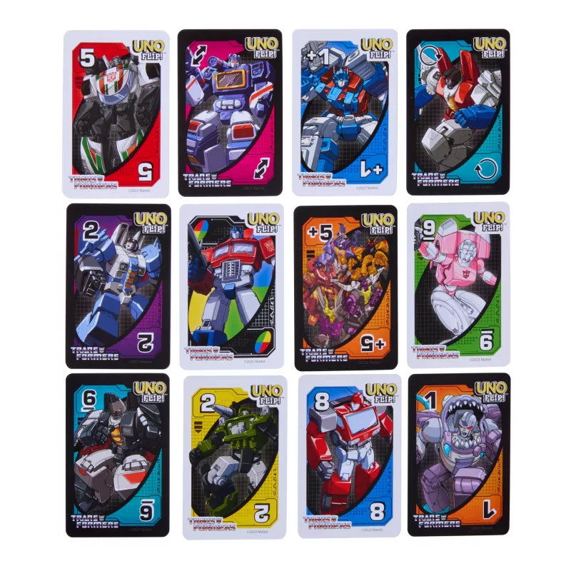 Games UNO Flip Transformers kartová hra pre deti a rodinný večer