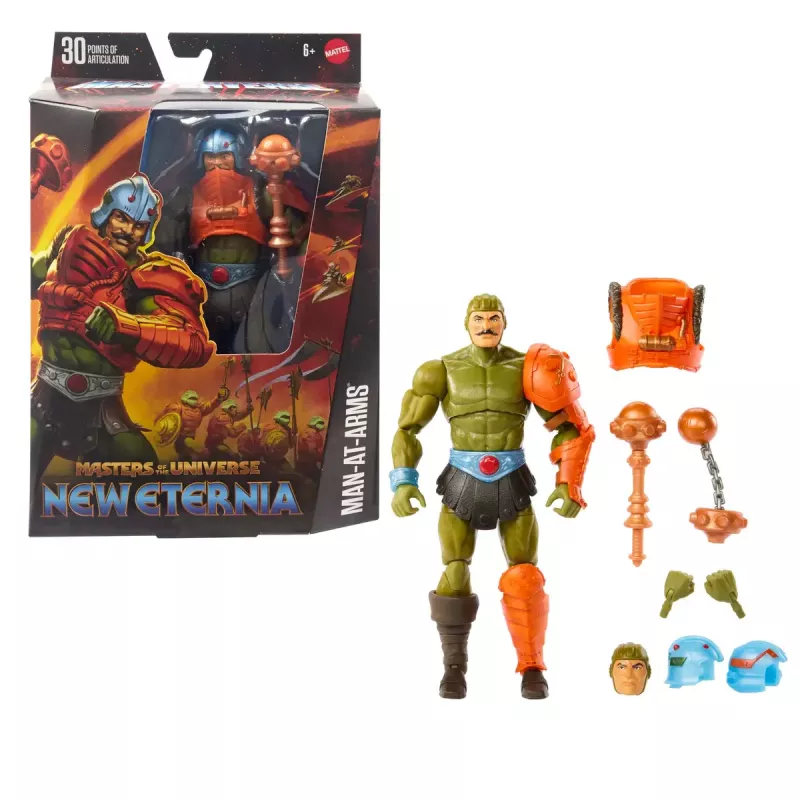 Akčná figúrka Mattel Masters of the Universe Man-At-Arms 6+ viacfarebná