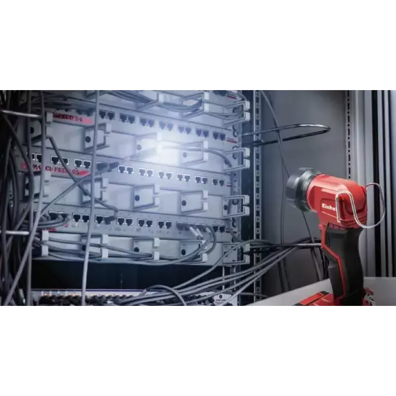 LED pracovné svietidlo Einhell TE-CL 18 Li H-Solo čierne červené