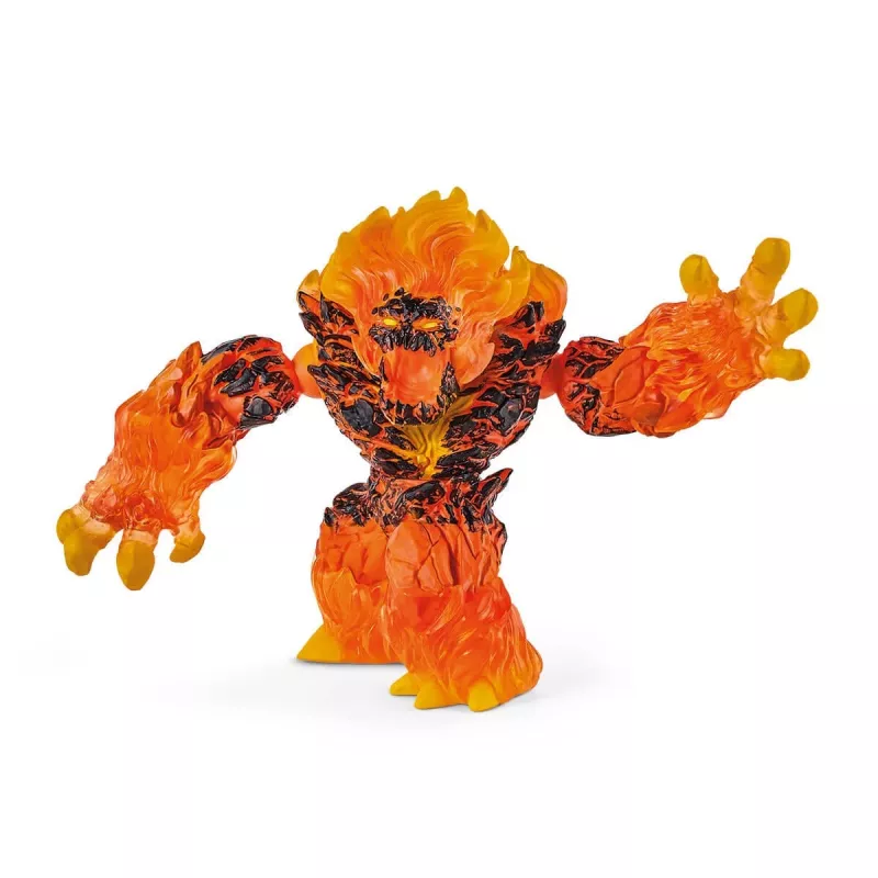 schleich ELDRADOR CREATURES Lava Smasher, 7 rok(ov), Lava World, monštrá a draky, oranžová, plast, 1 kus