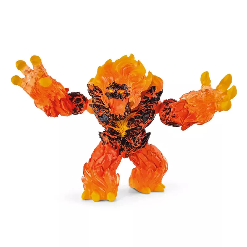 schleich ELDRADOR CREATURES Lava Smasher, 7 rok(ov), Lava World, monštrá a draky, oranžová, plast, 1 kus