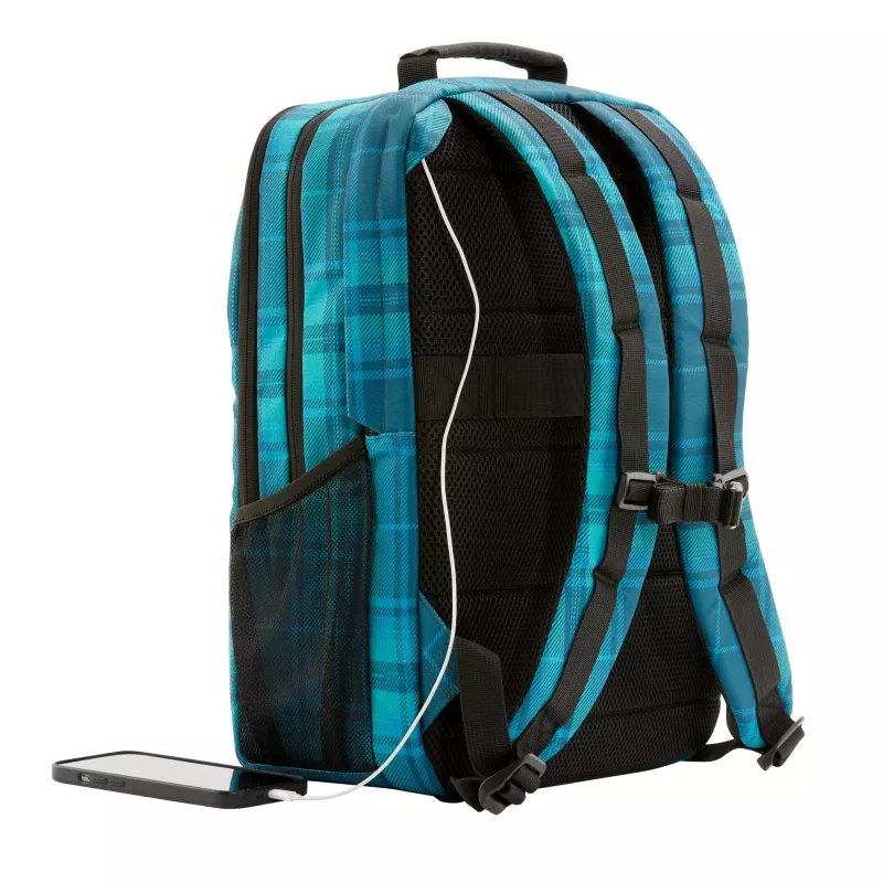 HP Campus XL Tartan Plaid batoh, ruksak, 620 g