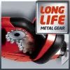 Einhell GE-CH 1846 Li Kit akumulátorové nožnice na živý plot, 18 V, lítium-iónový akumulátor 2,0 Ah, dvojitý nôž, dĺžka rezu 52 cm, červené/čierne