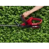 Einhell GE-CH 1846 Li Kit akumulátorové nožnice na živý plot, 18 V, lítium-iónový akumulátor 2,0 Ah, dvojitý nôž, dĺžka rezu 52 cm, červené/čierne