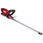 Einhell GE-CH 1846 Li Kit akumulátorové nožnice na živý plot, 18 V, lítium-iónový akumulátor 2,0 Ah, dvojitý nôž, dĺžka rezu 52 cm, červené/čierne