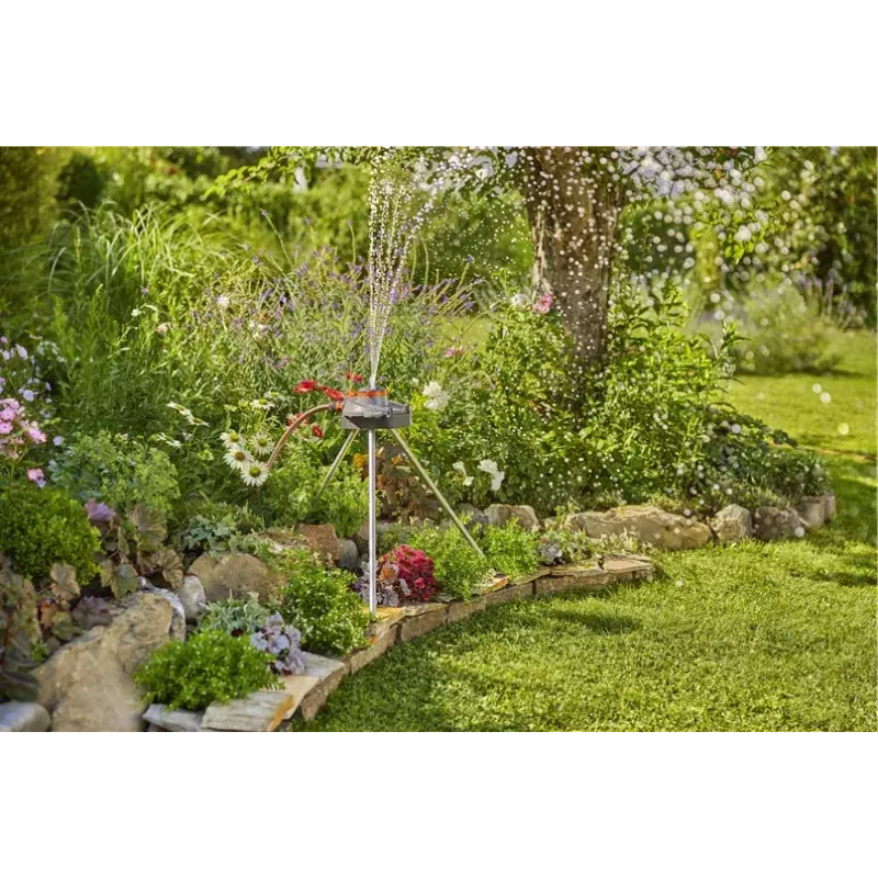 Príslušenstvo k záhradnému postrekovaču Gardena 18735-20 čierna nerez plast
