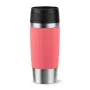 Cestovný hrnček EMSA Travel Mug Classic 360 ml korálový nerezový