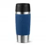 Cestovný hrnček EMSA Travel Mug Classic N2020300 360 ml čierny, modrý, nerez