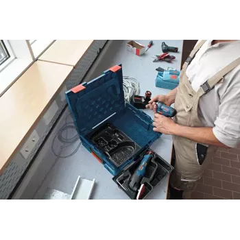 Bosch 1 600 A00 M7N úložná krabica príslušenstvo čierna sada vkladacích boxov