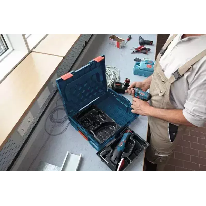 Bosch 1 600 A01 9YY úložná krabica príslušenstvo čierna sada priehradiek