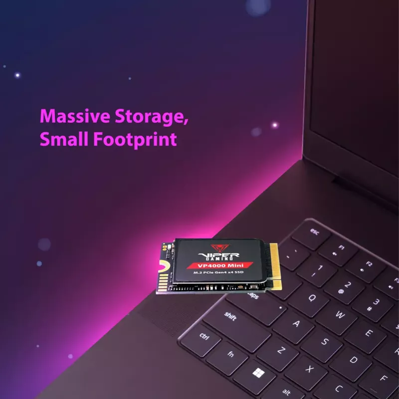 SSD disk Patriot Memory 2 TB M.2 PCI Express 4.0 NVMe VP4000 Mini