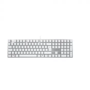CHERRY KC 200 MX klávesnica univerzálna USB QWERTZ nemecká strieborná, biela