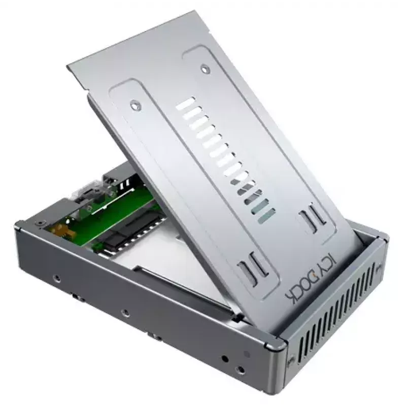 Adaptér Icy Dock MB982SP-1S z 2,5 na 3,5 palca pre SATA SSD/HDD, strieborná
