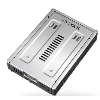 Adaptér Icy Dock MB982SP-1S z 2,5 na 3,5 palca pre SATA SSD/HDD, strieborná
