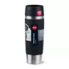 EMSA Travel Mug Waves Grande 500 ml čierna, nehrdzavejúca oceľ