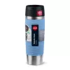 EMSA Travel Mug Waves Grande 500 ml modrá, nehrdzavejúca oceľ