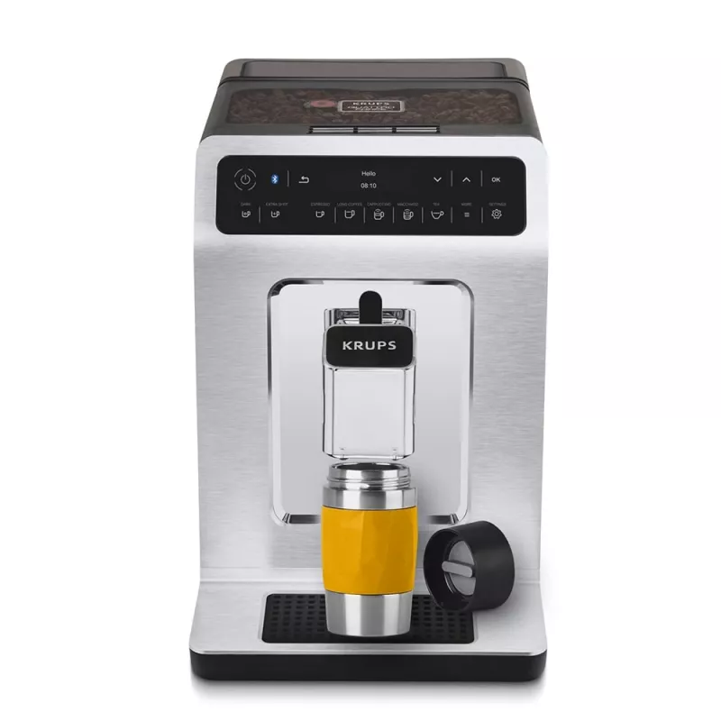 EMSA Travel Mug Compact 300 ml nehrdzavejúca oceľ, žltá