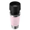 EMSA Travel Mug Waves 360 ml ružová nehrdzavejúca oceľ cestovný hrnček