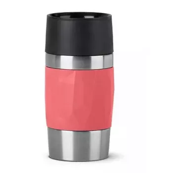 Termohrnček EMSA N21604 0,3 l, koralový, nehrdzavejúca oceľ