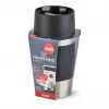 Termohrnček EMSA N21601 0,3 l, čierny, nehrdzavejúca oceľ