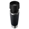 EMSA Travel Mug Classic N2022000 cestovný hrnček 500 ml čierna, nehrdzavejúca oceľ nehrdzavejúca oceľ
