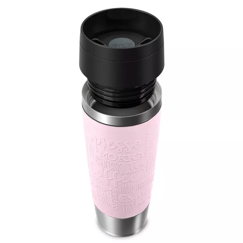 EMSA Travel Mug Classic Grande 500 ml ružová, nehrdzavejúca oceľ
