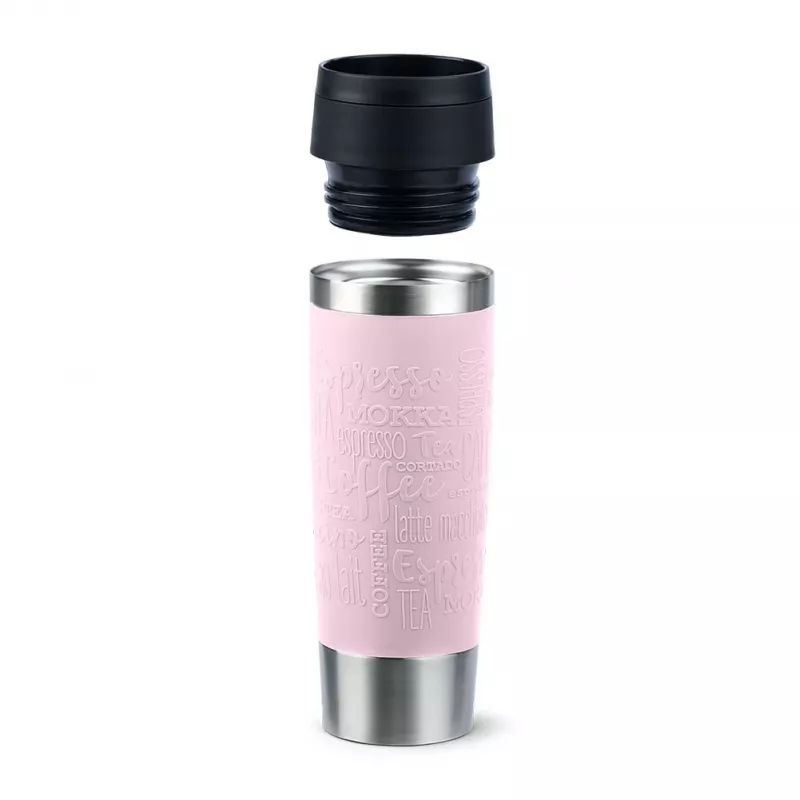 EMSA Travel Mug Classic Grande 500 ml ružová, nehrdzavejúca oceľ