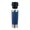 EMSA Travel Mug Classic N2022100 cestovný hrnček 500 ml čierna, modrá, nehrdzavejúca oceľ nehrdzavejúca oceľ