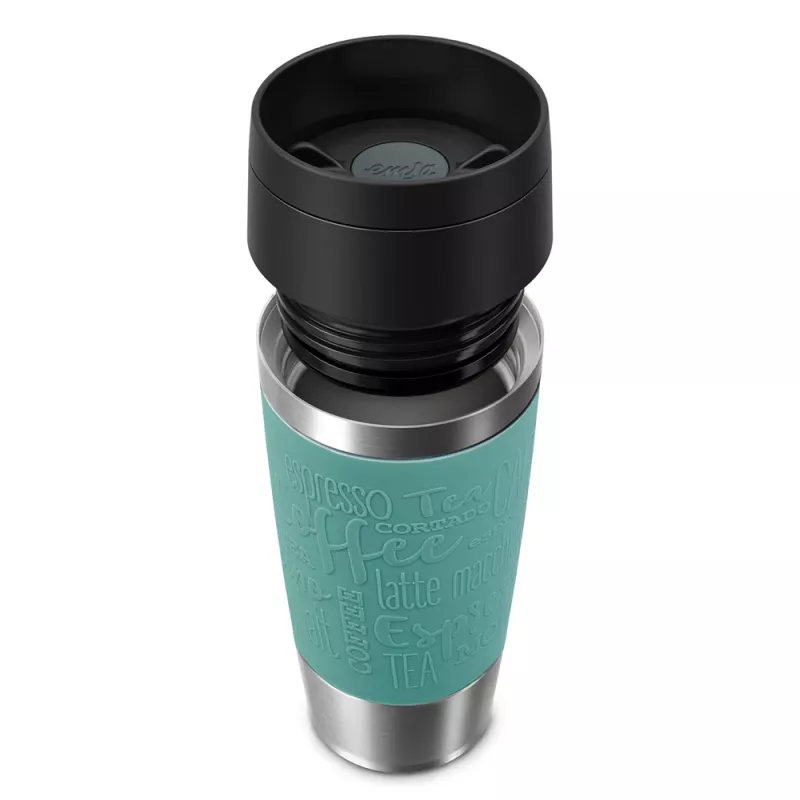 EMSA Travel Mug Classic 360 ml modrá nehrdzavejúca oceľ cestovný hrnček