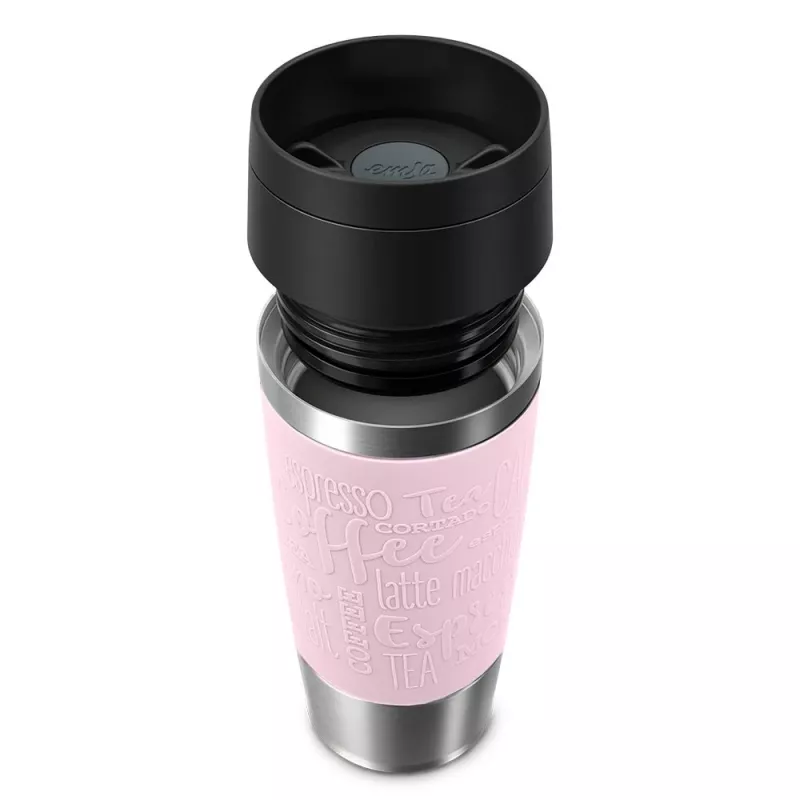 EMSA Travel Mug Classic 360 ml ružová nehrdzavejúca oceľ cestovný hrnček