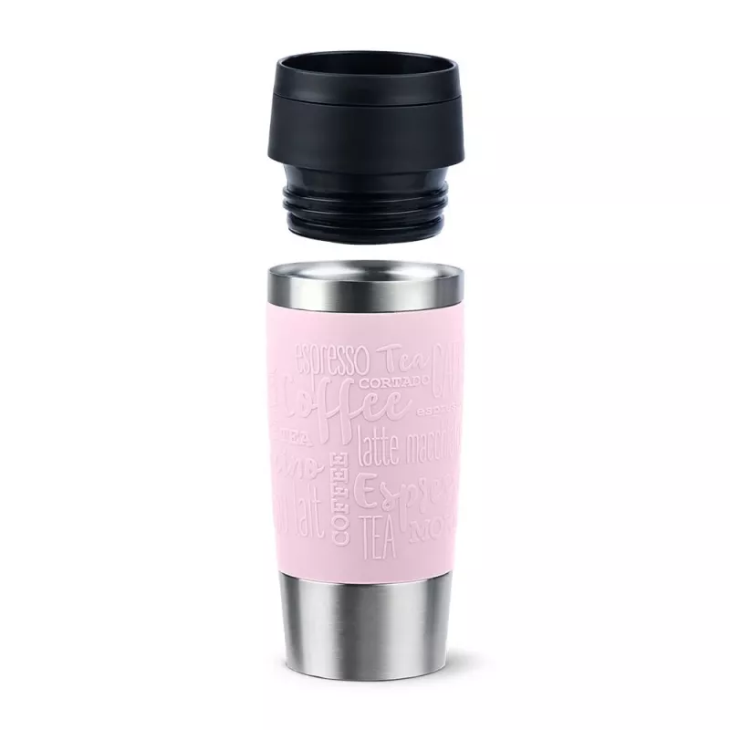 EMSA Travel Mug Classic 360 ml ružová nehrdzavejúca oceľ cestovný hrnček