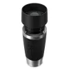 EMSA Travel Mug Classic N2020200 cestovný hrnček 360 ml čierna, nehrdzavejúca oceľ nehrdzavejúca oceľ