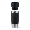EMSA Travel Mug Classic N2020200 cestovný hrnček 360 ml čierna, nehrdzavejúca oceľ nehrdzavejúca oceľ