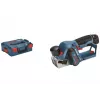 Bosch GHO 12V-20 Professional akumulátorový hoblík, 12 V, šírka hobľovania 56 mm, bez batérie a nabíjačky, v L-BOXX, modrý/čierny